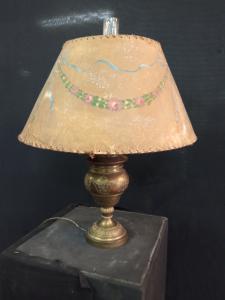 Bronze oil lamp