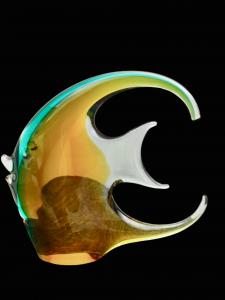 Pesce luna in vetro pesante sommerso.Vincenzo Nason.Murano