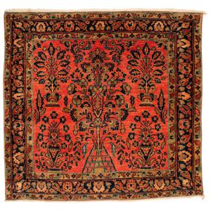 Antique small SARUGH rug - no. 755 -