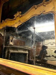 SPECC587 - 18th century wooden fireplace mirror - Foto 5