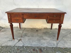 Louis XVI mahogany desk - Restored (work in progress)_car 2658