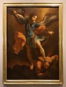 The Archangel Michael, Guido Reni (Bologna 1575 - 1642) Follower of