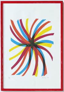 Piero Dorazio - "Senza Titolo" - 1966