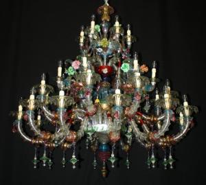 Murano-Lüster 150x140h