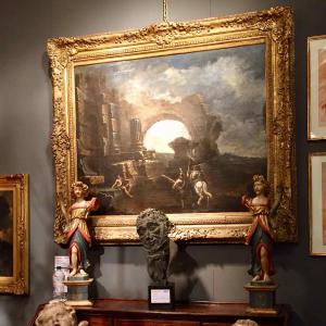 Grande Paesaggio con Rovine del 1700 - Foto 8