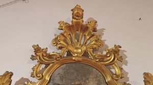 Paire de glaces Louis XV, milieu du XVIIIe siècle - Foto 5