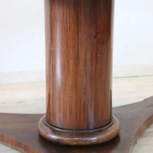 Elegant antique walnut Empire period table - Foto 5