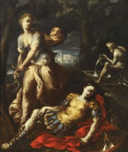 Antonio Lagorio (act. 1652-1690) - Pyramus und Thisbe    VERKAUFT