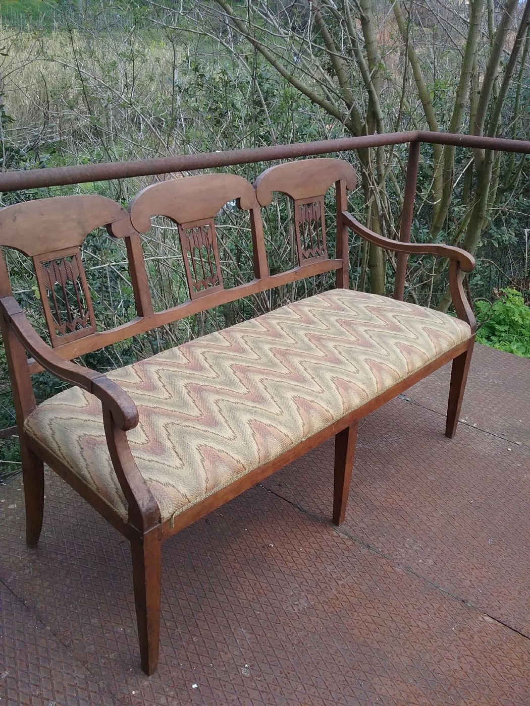 Neoclassical cherry Lucca 136x88x52 legal guarantee