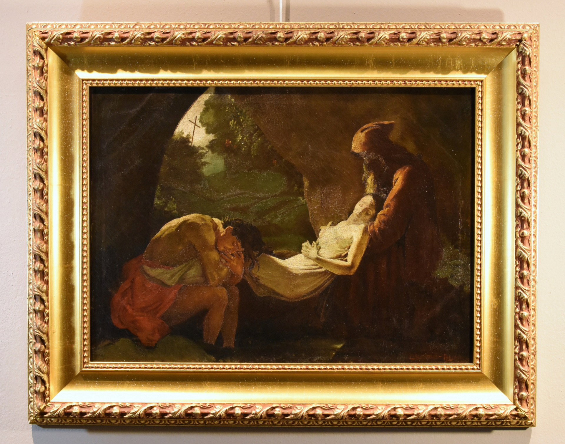 Die Grablegung der Atala, Nachfolger von Anne-Louis Girodet de Roussy-Trioson (Montargis, 1767 – Paris, 1824)
