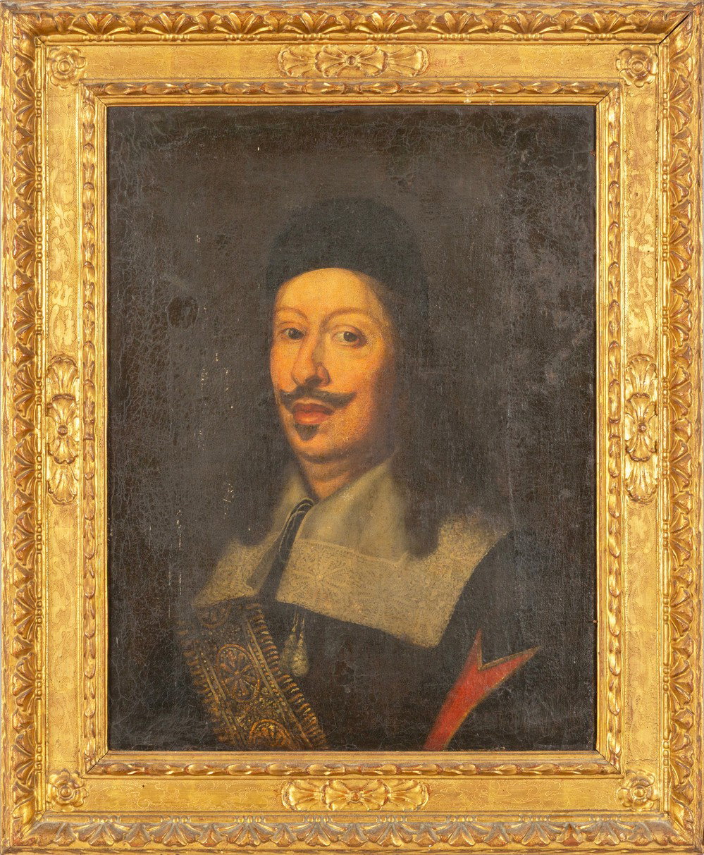 Portrait de Ferdinand II de Médicis (1597-1681), école toscane, XVIIe siècle, huile sur toile