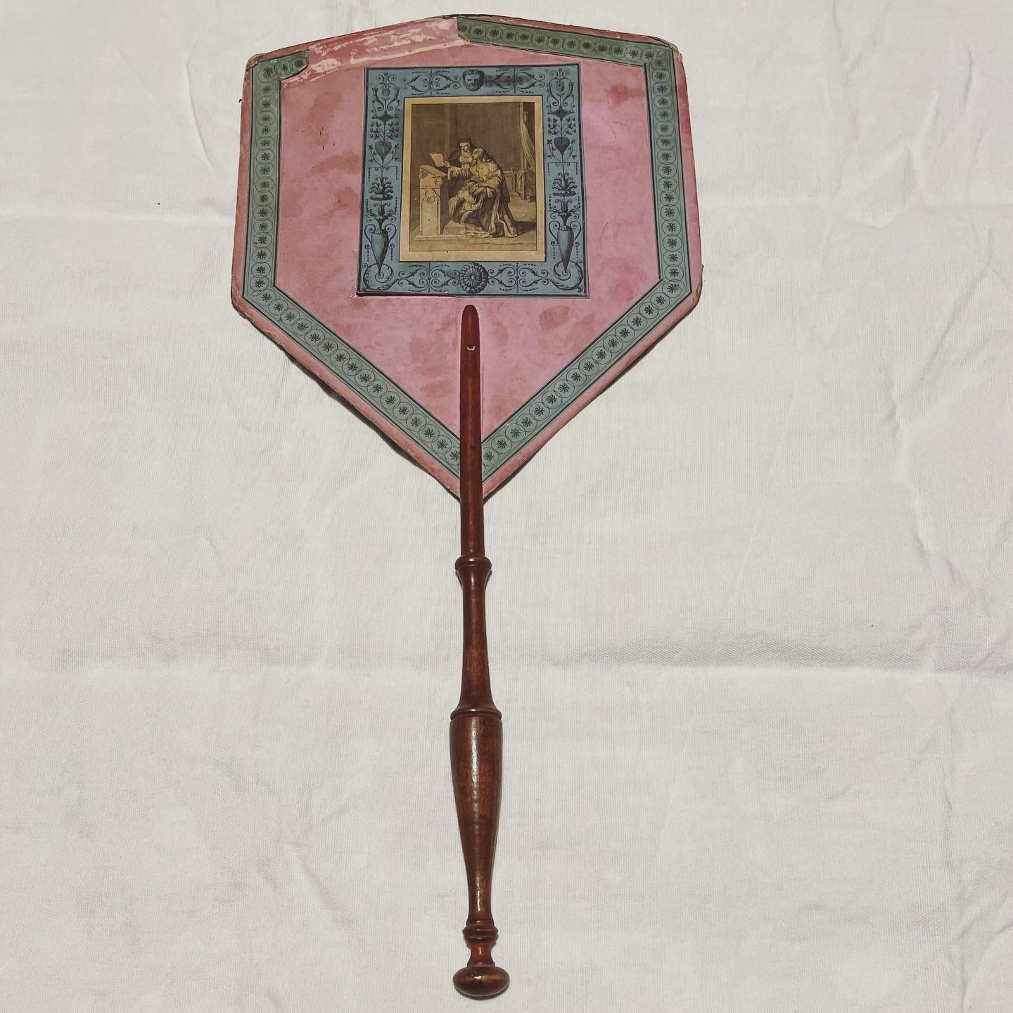 Ventails anciens précieux du XVIIIe siècle peints à la main. Collection entière ou séparément à vendre. Négociations uniquement avec des particuliers et des collectionneurs.