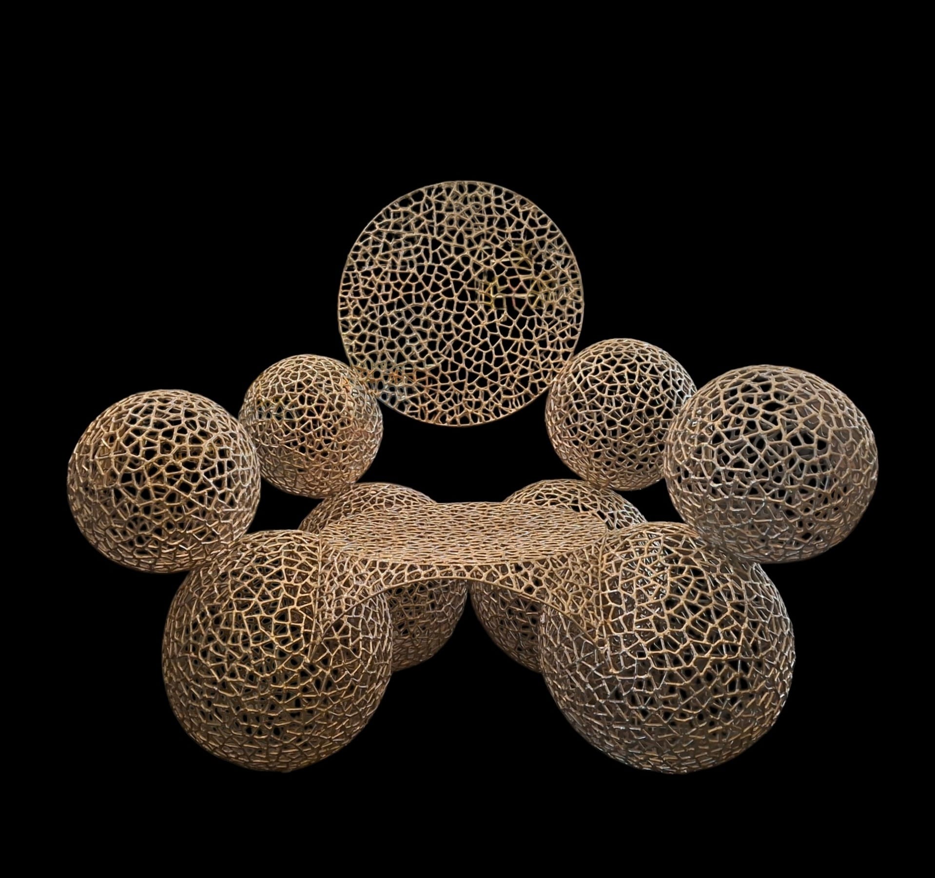 Anacleto Spazzapan, Eight Balls Armchair