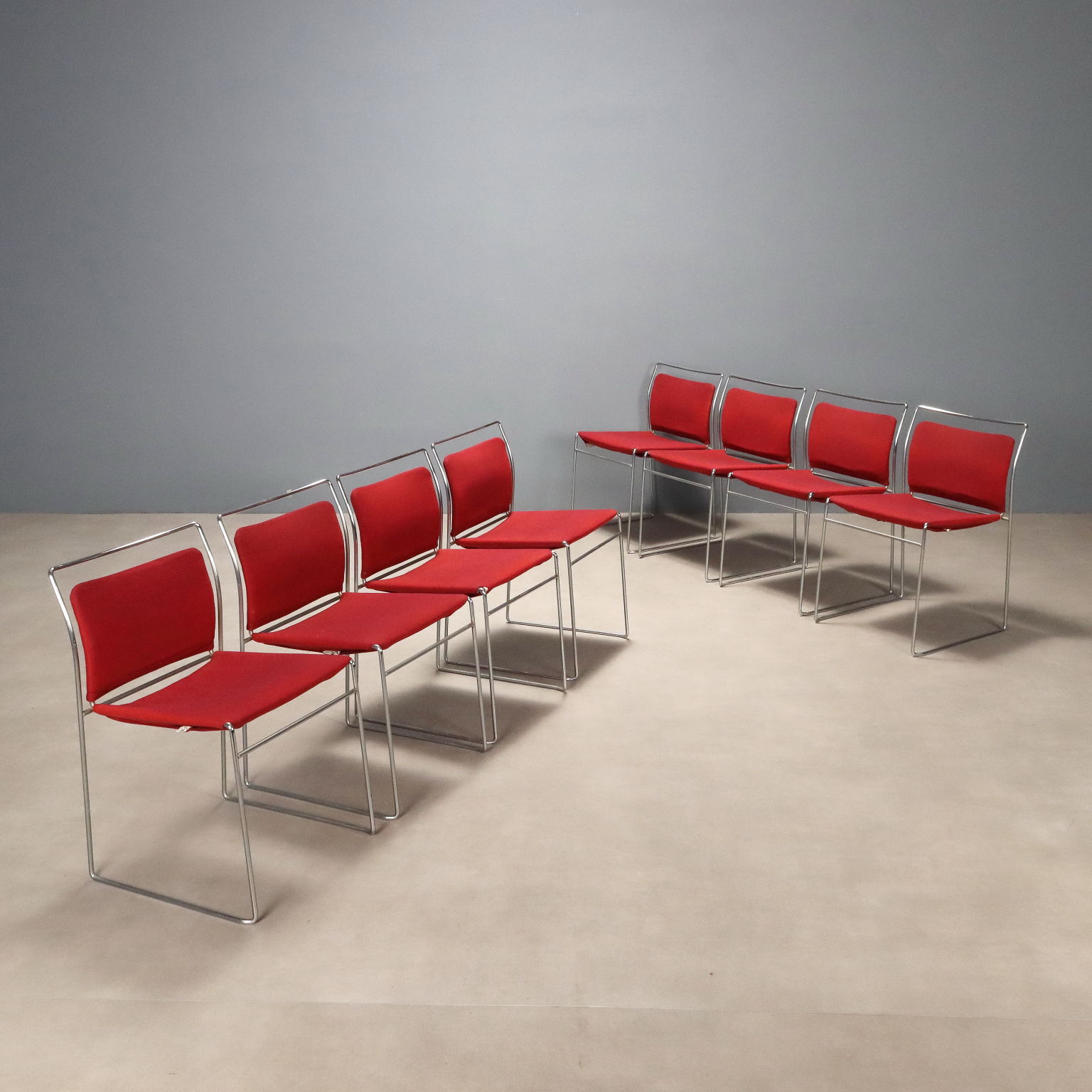 Eight 'Tulu' Chairs by Kazuhide Takahama - Simon Gavina Production, 1970s