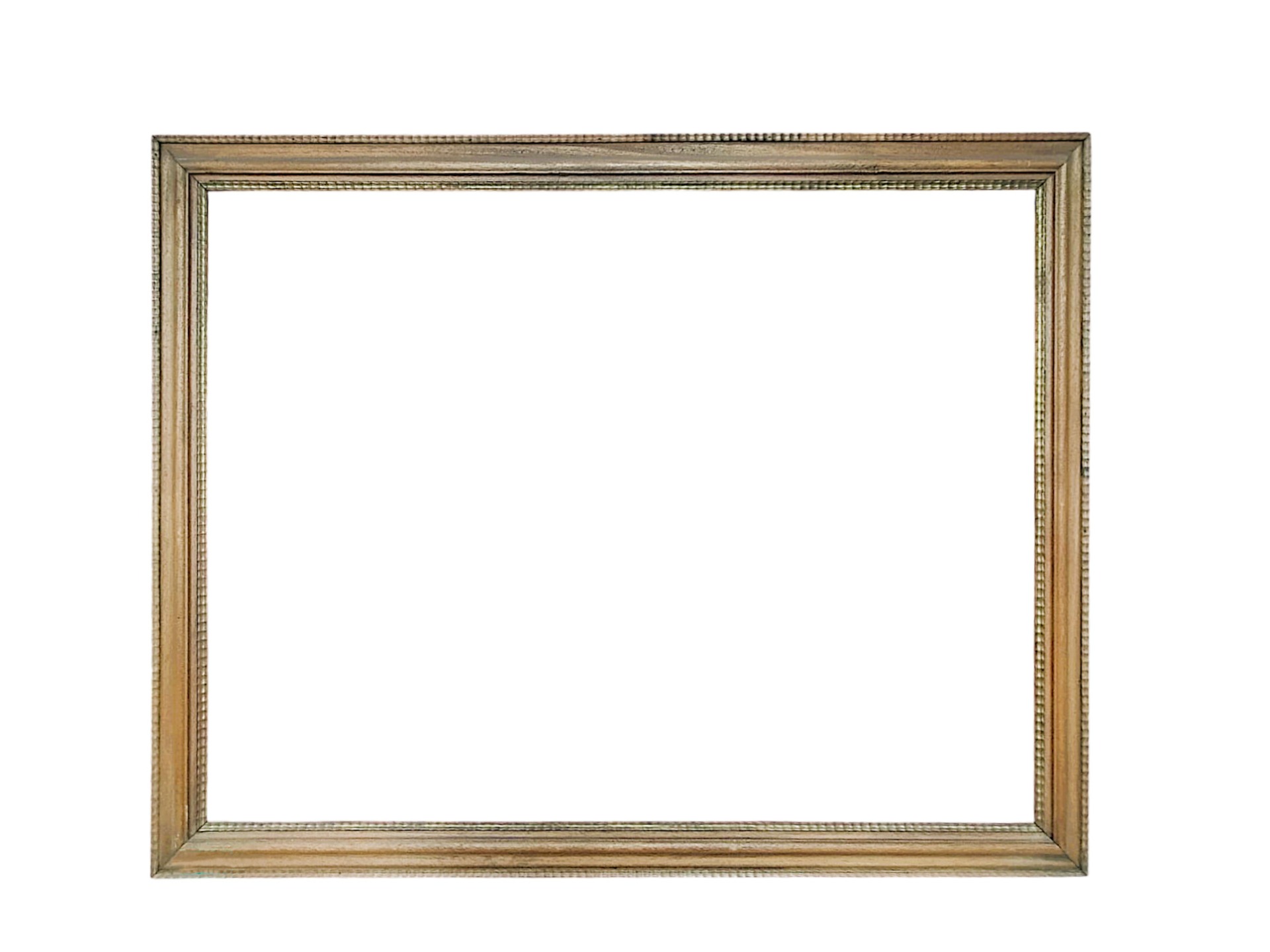 Cornice in legno dorato intagliato