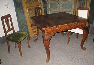 Art Deco table with 6 chairs