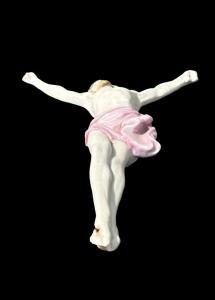 Corpo di Cristo in porcellana policroma bisquit. - Foto 6
