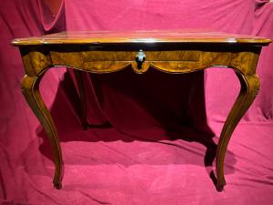 Elegant small writing desk - Venice - 1750 approx.