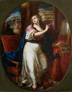 Follower of Baldassarre Franceschini, known as Il Volterrano (Volterra, 1611 – Florence, 1690), Mary Magdalene
