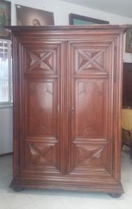Walnut wardrobe