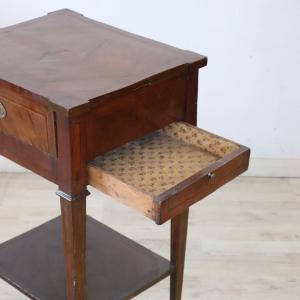 Antique 18th-century walnut center table - Foto 7