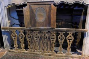 DARS546 - Paar Balustraden, 18. Jahrhundert, L 215 x H 137 x T 15 cm