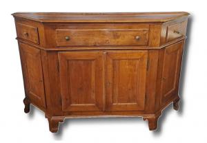CREDENZA SCANTONATA IN CILIEGIO  – VENETO - FINE XVIII SEC