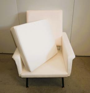 Poltrona anos 60 restaurada. Design italiano moderno. - Foto 10