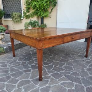 18th Century Walnut Directory Table Veneto - Foto 8