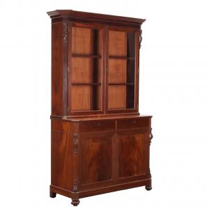 Credenza Luigi Filippo in Mogano Italia, metà XIX Secolo