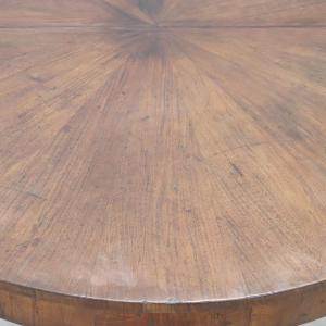 Elegant antique walnut Empire period table - Foto 8