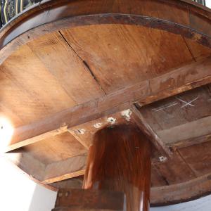 Elegant antique walnut Empire period table - Foto 10
