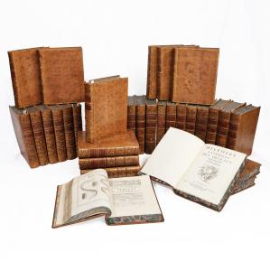 Buffon (George Louis Le Clerc Comte de). Histoire Naturelle, Générale et Particuliére. A Paris, de l'imprimerie Royale. (30 Bände). 1770 - 1789