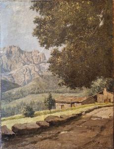Pietro Leidi, Veduta della Presolana
