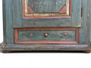 Armadio Dipinto Tirolese datato 1801 - Foto 9