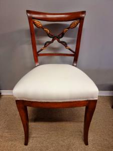 Elegant Italian Empire style chair.