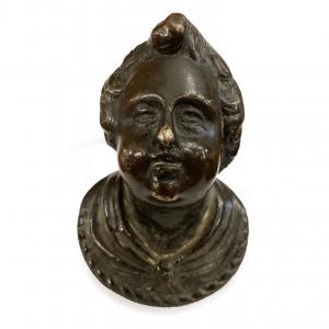 Bronzebüste aus dem 17. Jahrhundert