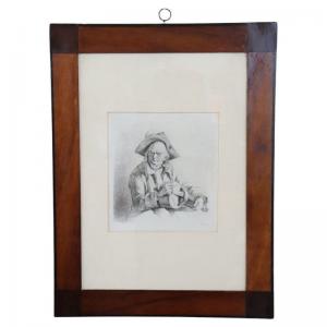 Jean-Jacques de Boissieu, 18th century antique engraving. PRICE NEGOTIABLE