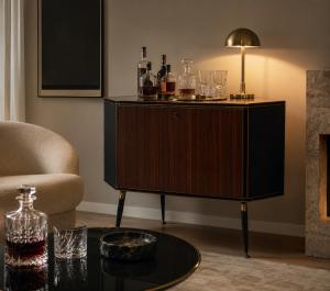 Mobiletto bar 1950 con interno girevole - Foto 10