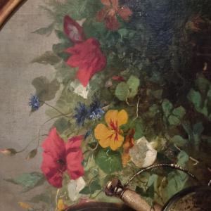 1 Natura morta del 1850 olio su tela - Foto 5