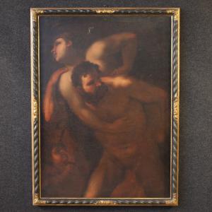 Great 17th century mythological painting, Hercules and Deianira