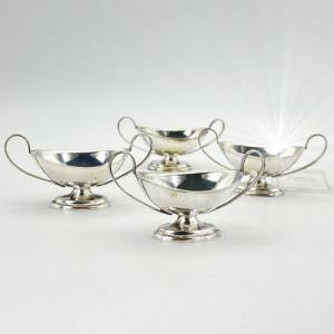  Saliera Antica in Argento Placcato set saliere 