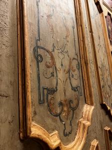 PTS915 - N. 3 double-leaf painted doors, 18th century, slightly different sizes - Foto 5