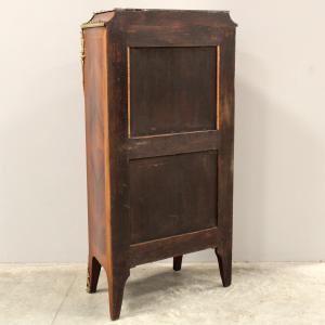 Antico secretaire Napoleone III intarsiato - epoca '800 - Foto 10