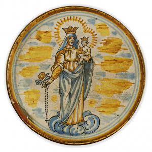 Suporte de Majólica, início do século XVIII