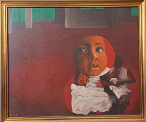 Oil on canvas (unknown artist)