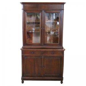 Antica credenza in noce impiallacciato, secolo XIX RESTAURATA