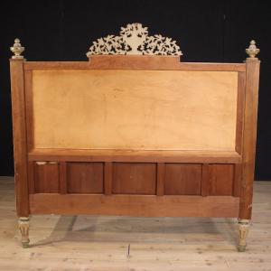 Lacquered Italian double bed in the Louis XVI style from the 20th century - Foto 6