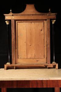 Consola Imperio con espejo, Toscana, 1800 - Foto 7