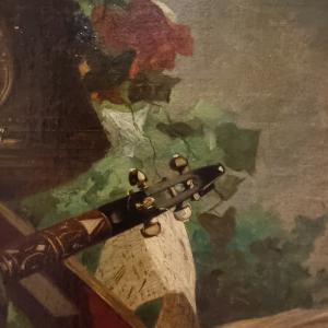 1 Natura morta del 1850 olio su tela - Foto 6